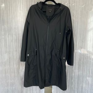 Halogen Black Rain Jacket